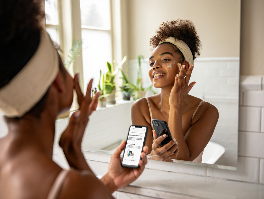 Éclat Naturel La routine secrète des peaux noires — Guide beauté digital ASILIDERM PARIS